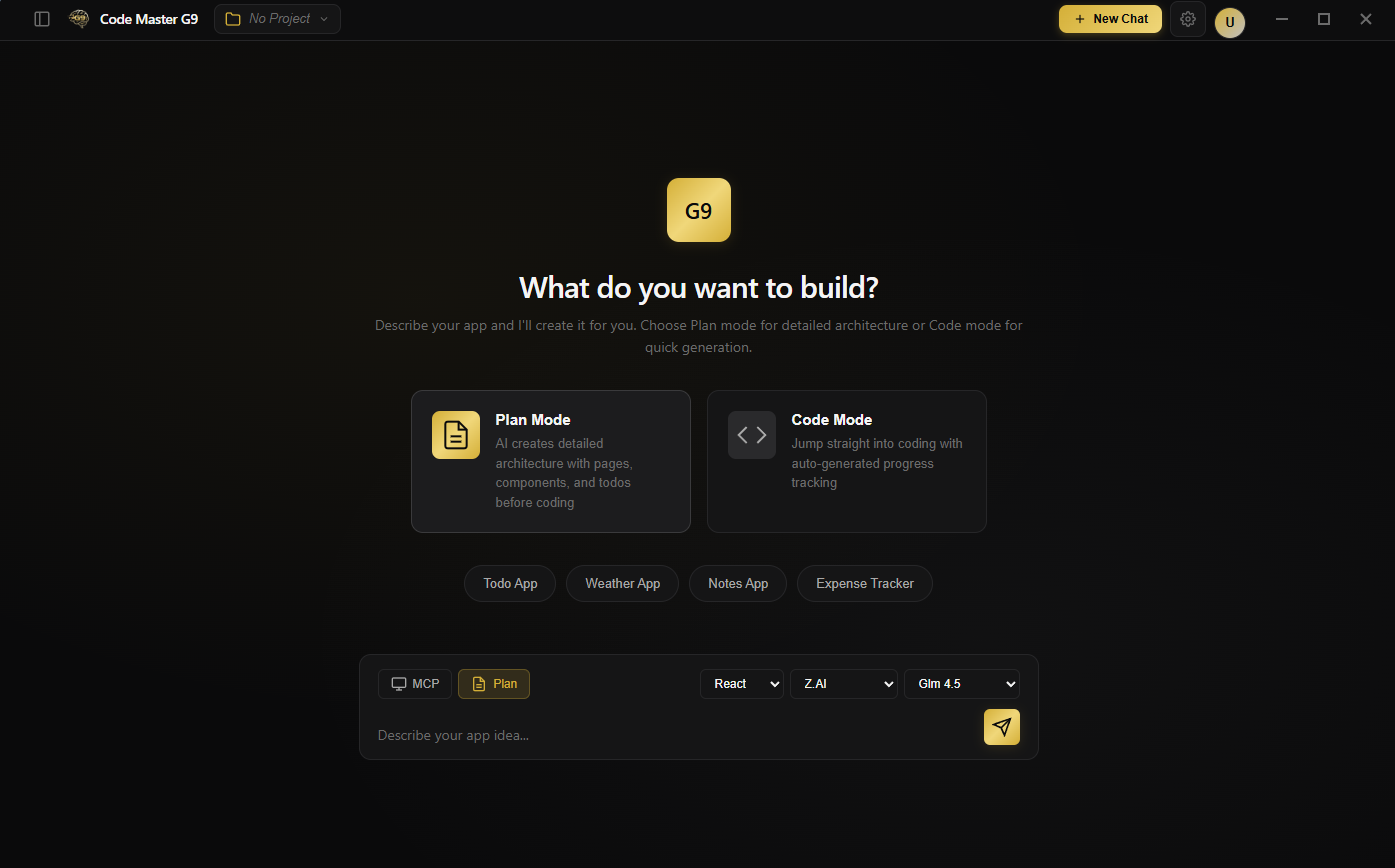 Code Master G9 Screenshot